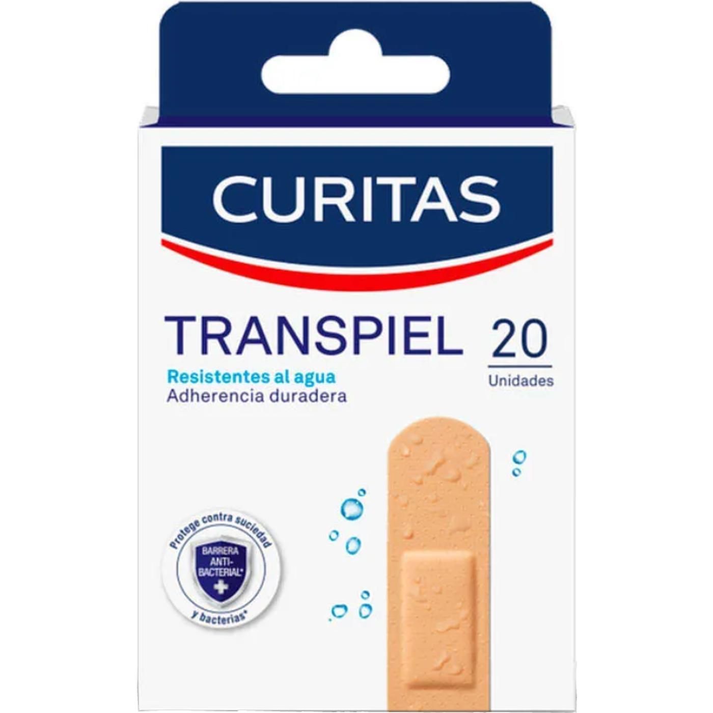 Curitas Transpiel 20 Unidades