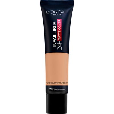 L'Oreal París, Base de Maquillaje L’Oreal Paris Infalible 24H Matte Cover  x 30 ml