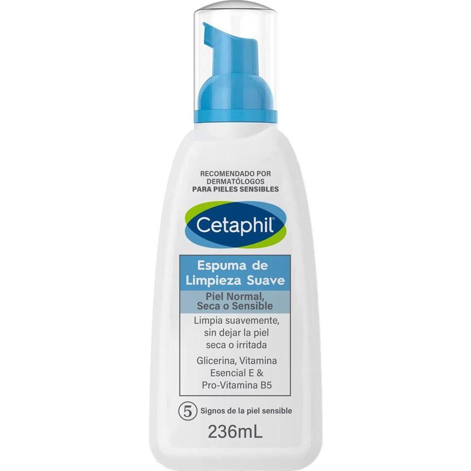 Espuma Limpiadora Cetaphil Piel Sensible 236 Ml