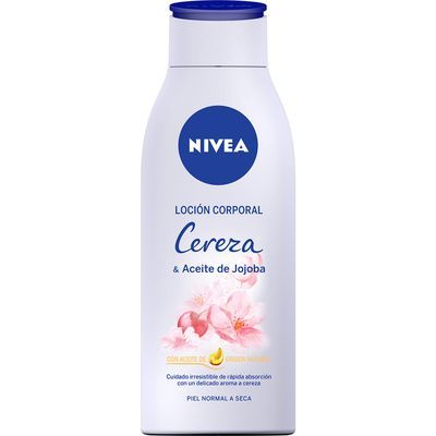 Crema Corporal Nivea Con Cereza Y Aceite De Jojoba 400 ml