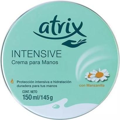 Crema Para Manos Atrix Intensive En Lata 150 g