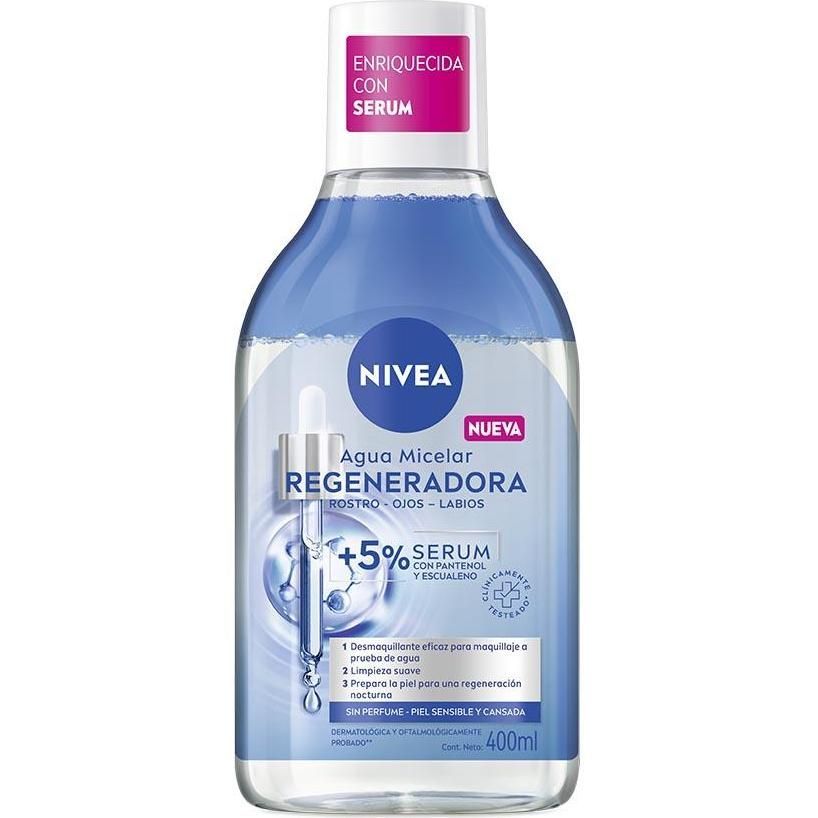 Agua Micelar Nivea Regeneradora Piel Sensible 400 ml