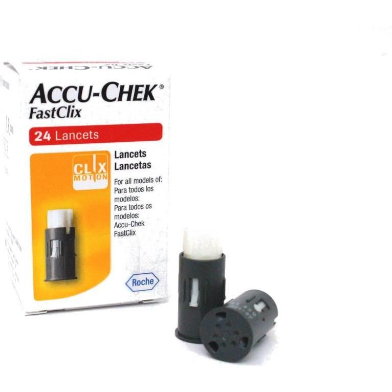 Lancetas Accu-Chek Fastclix 24 Unidades