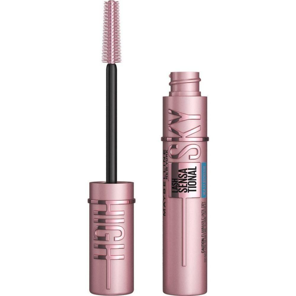 Máscara de Pestañas Maybelline Lash Sensational Sky High Waterproof Muy Negro