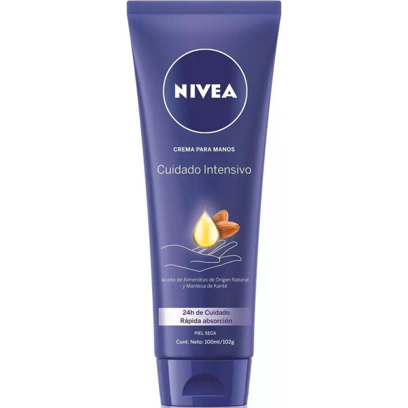 Crema De Manos Nivea Cuidado Intensivo 100 ml