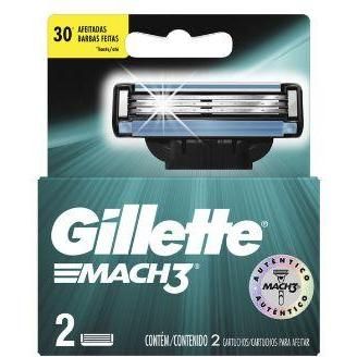 Repuesto de Gillette Mach3 2 Unidades