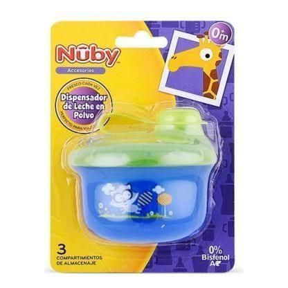 Dispensador Nuby De Leche 3 Compartimientos 1 Unidad