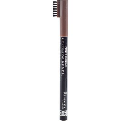 Rimmel London Delineador De Cejas Pencil Hazel Marron x 1un