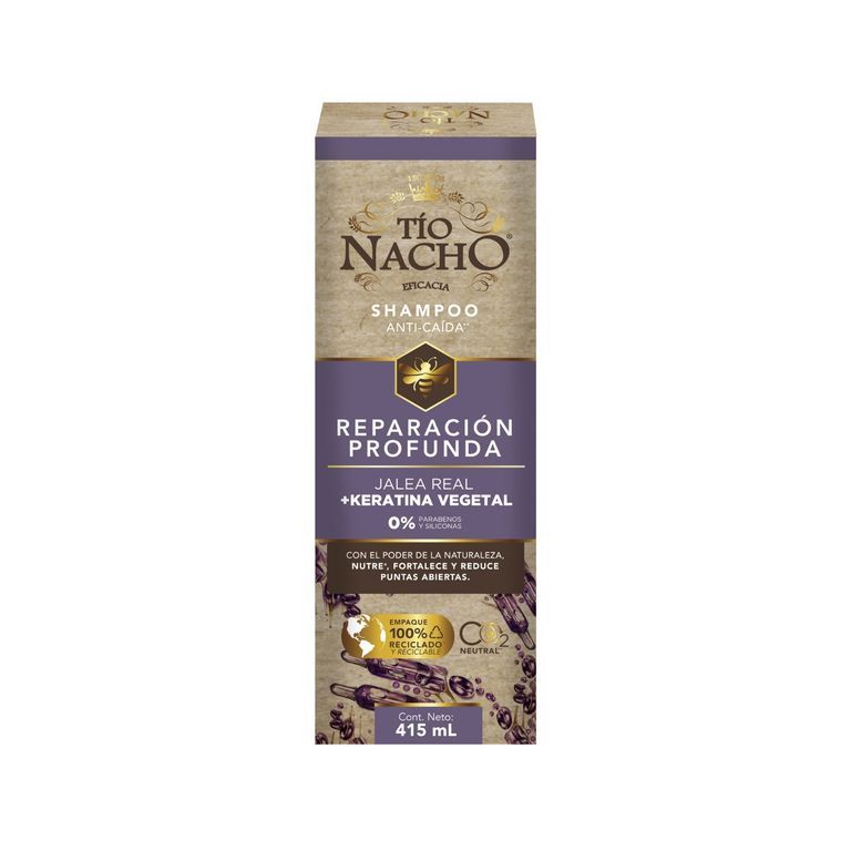 Shampoo Tío Nacho Keratina 415 ml