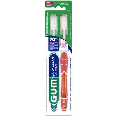 Gum Daily Clean Technique Blister X 2 Unid