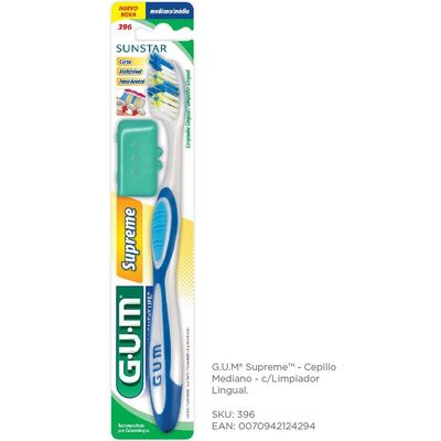 Cepillo de Dientes Gum Supreme Butler 396 Mediano