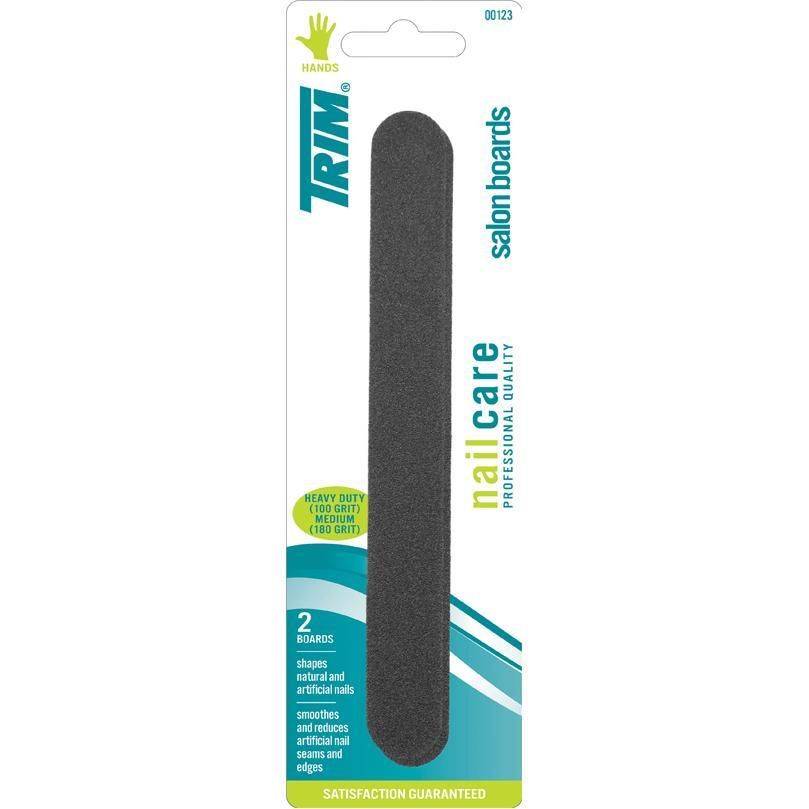 Lima De Uñas Trim Negra 2 Unidades