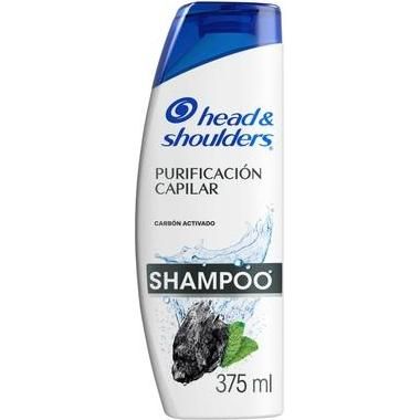 Shampoo Head & Shoulders Carbón Activado Purificación Capilar 375 ml