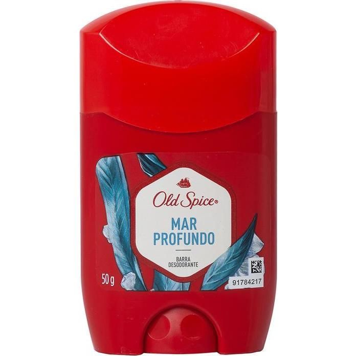Desodorante Masculino Old Spice Mar Profundo En Barra 50 g