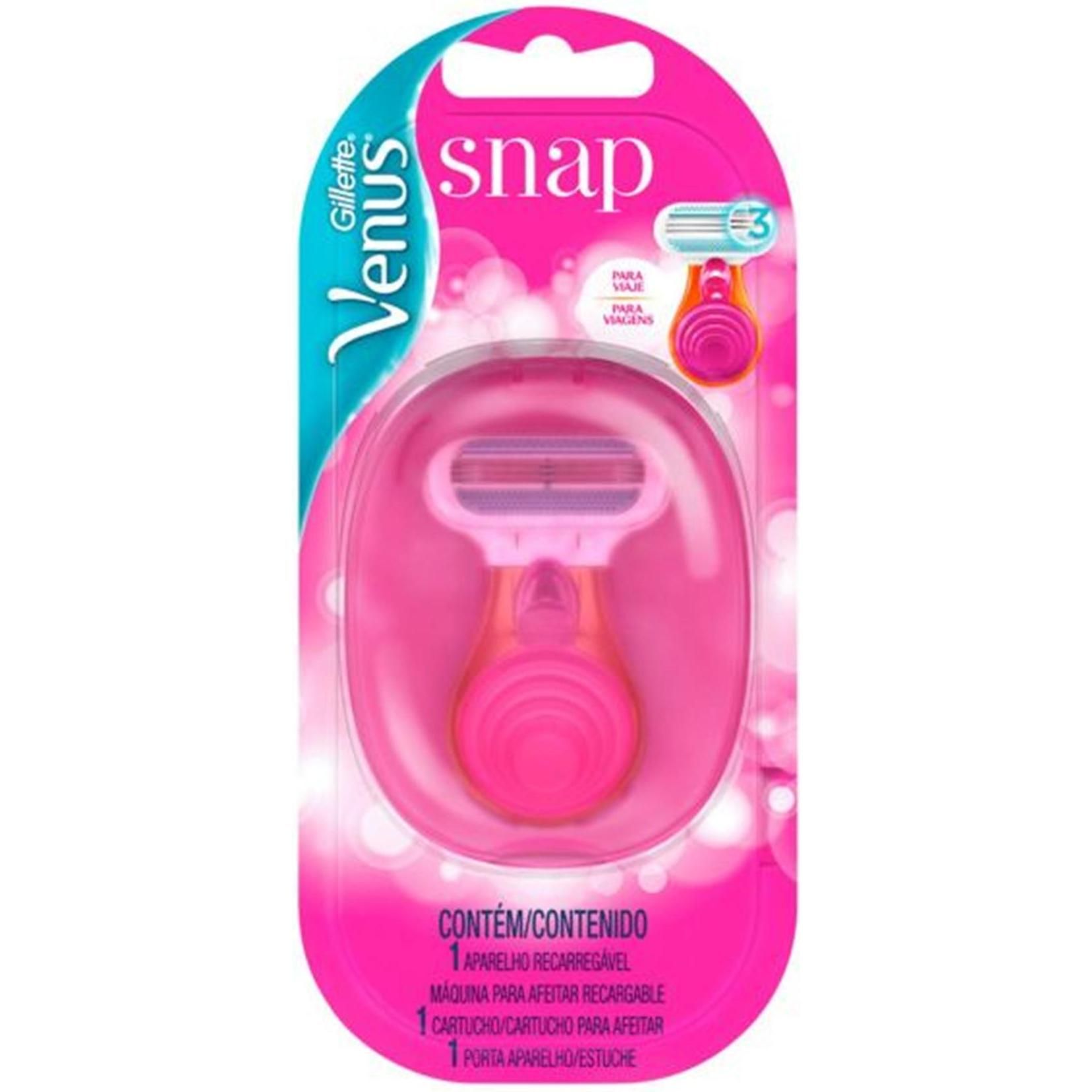 Afeitadora Venus Snap Recargable Con Estuche 1 Unidad