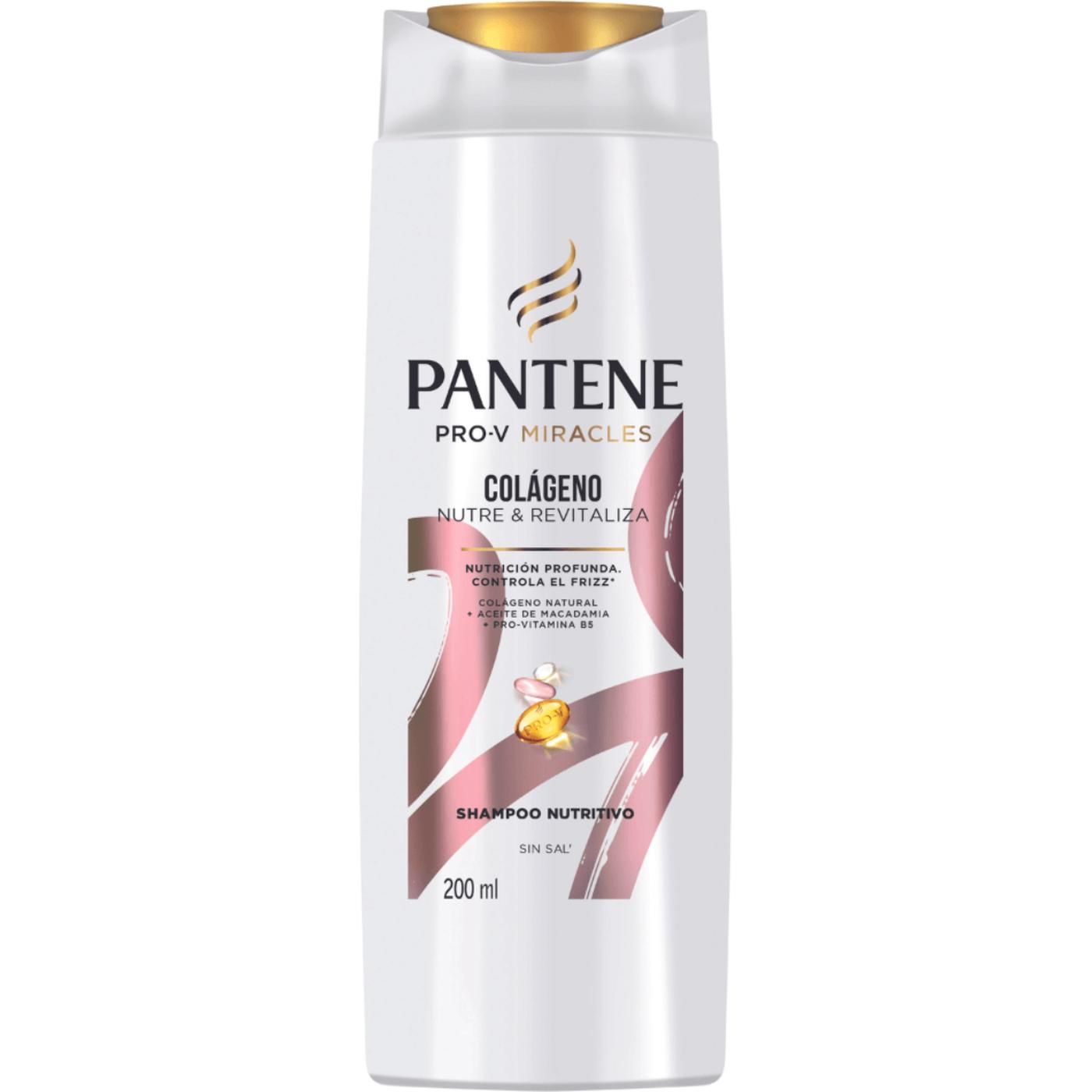 Shampoo Pantene Colágeno 200 ml