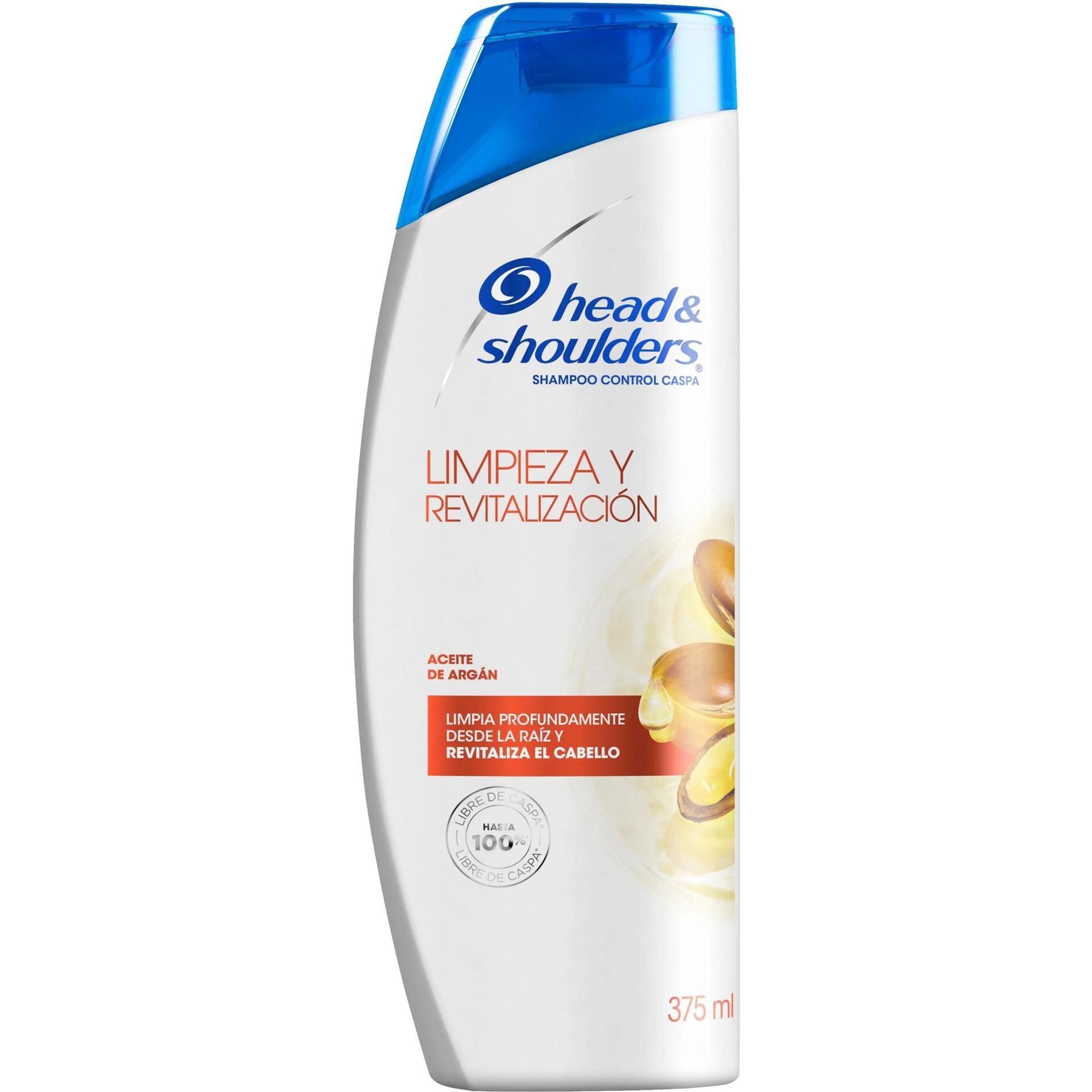Shampoo Head & Shoulders Limpieza y Revitalización 375 ml