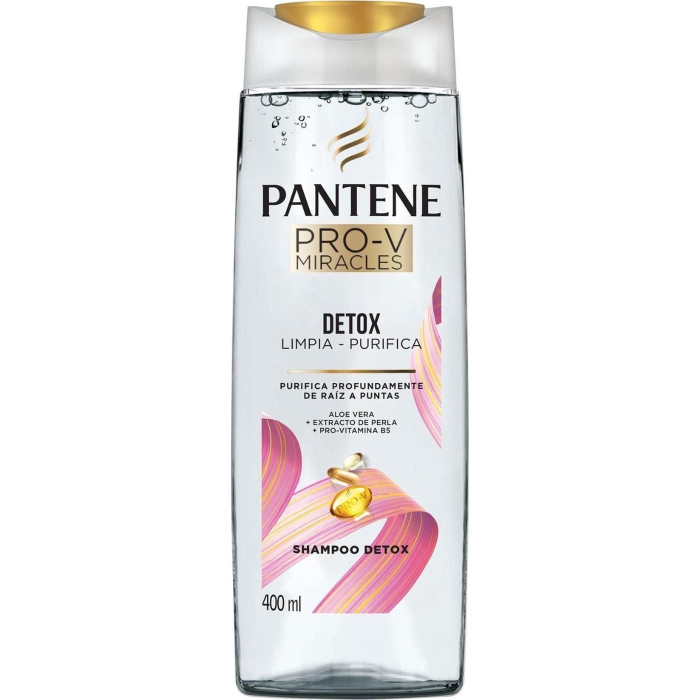 Shampoo Pantene Pro-v Miracles Detox 400 ml