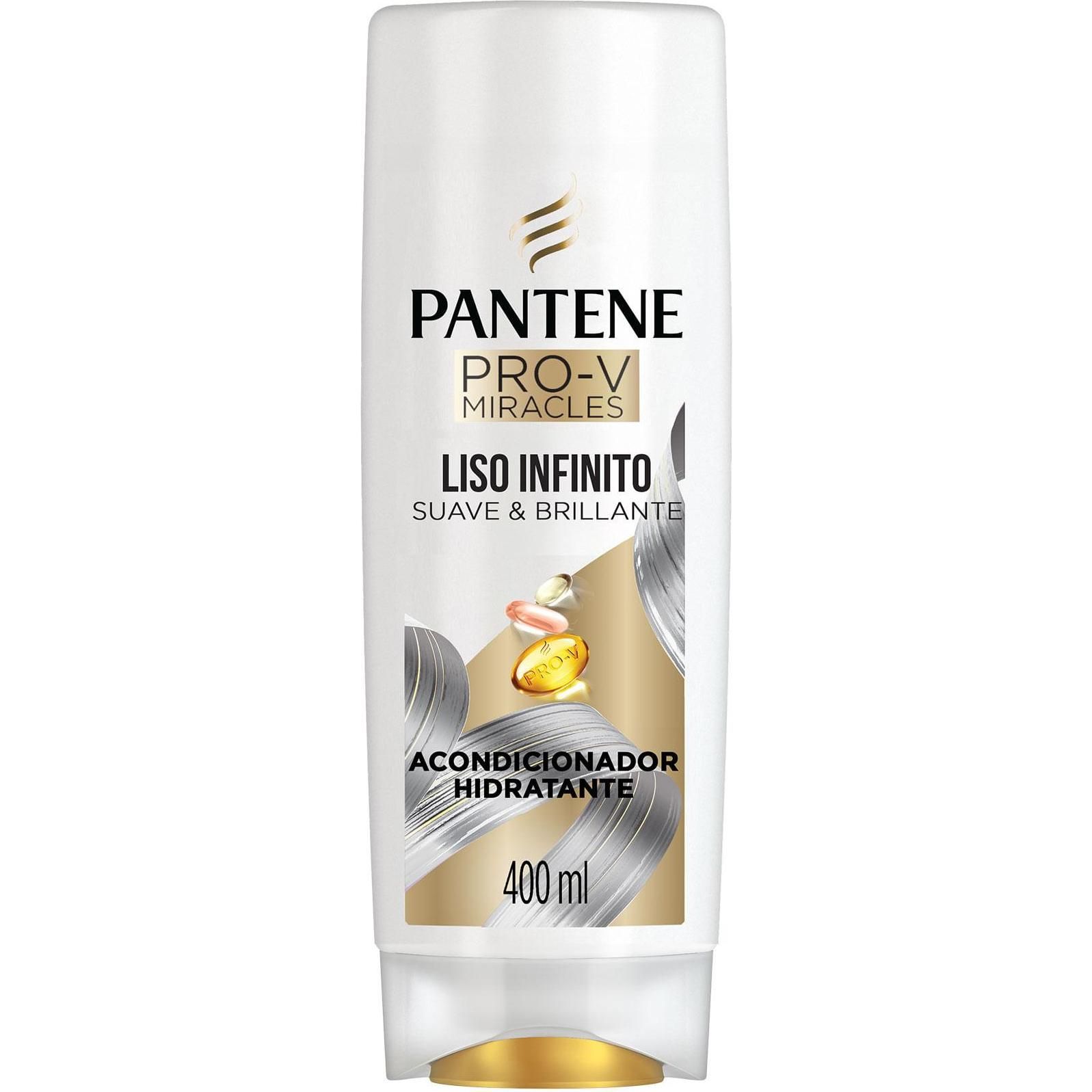 Acondicionador Pantene Pro-V Miracles Liso Infinito 400 ml