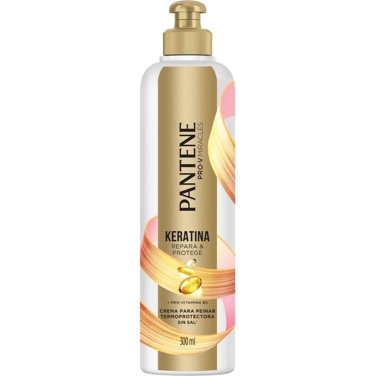 Crema Para Peinar Pantene Keratina Frasco 300 ml