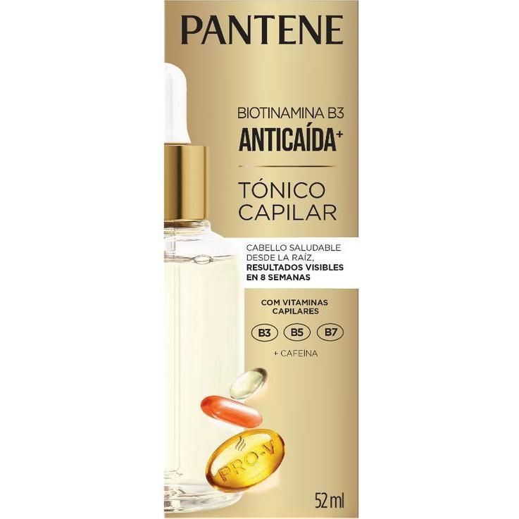 Tonico Capilar Pantene Anticaida Biotinamina B3 + Cafeina 52 ml