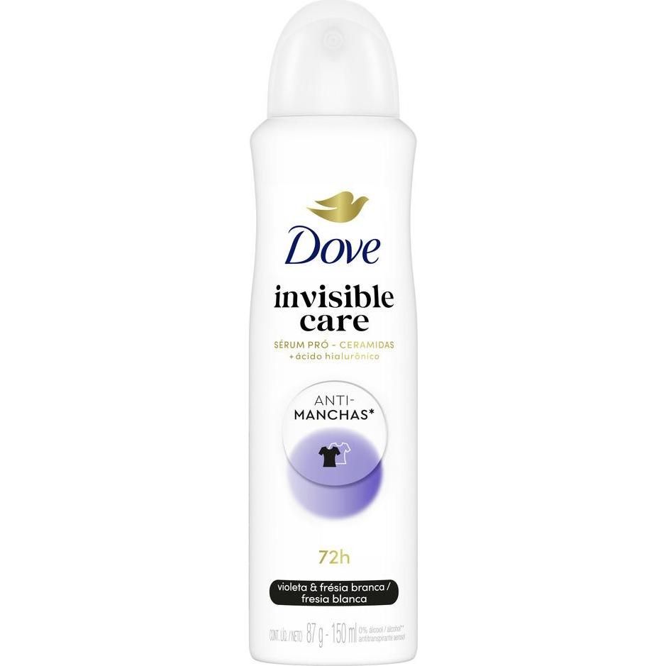 Antitranspirante Dove Invisible Dry En Aerosol 150 ml