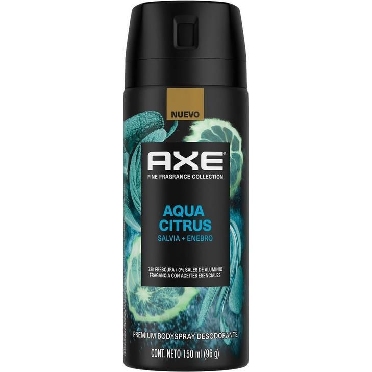 Desodorante Axe Spray Aqua Citrus Frasco 150 ml
