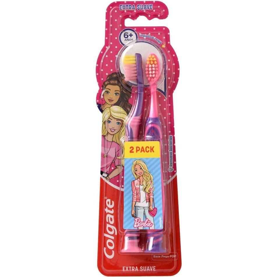 Cepillo Dental Colgate Barbie (6 + Años) 2 Unidades