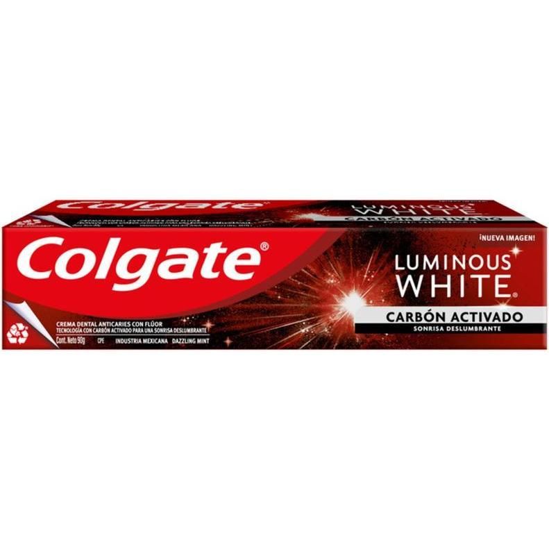 Pasta De Dientes Colgate Luminous White Carbón 90 g