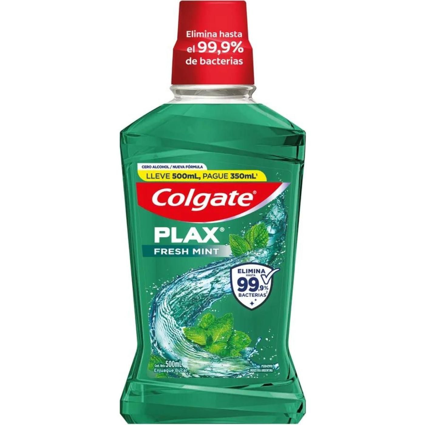 Enjuague Bucal Colgate Plax Menta Fresca 500 ml