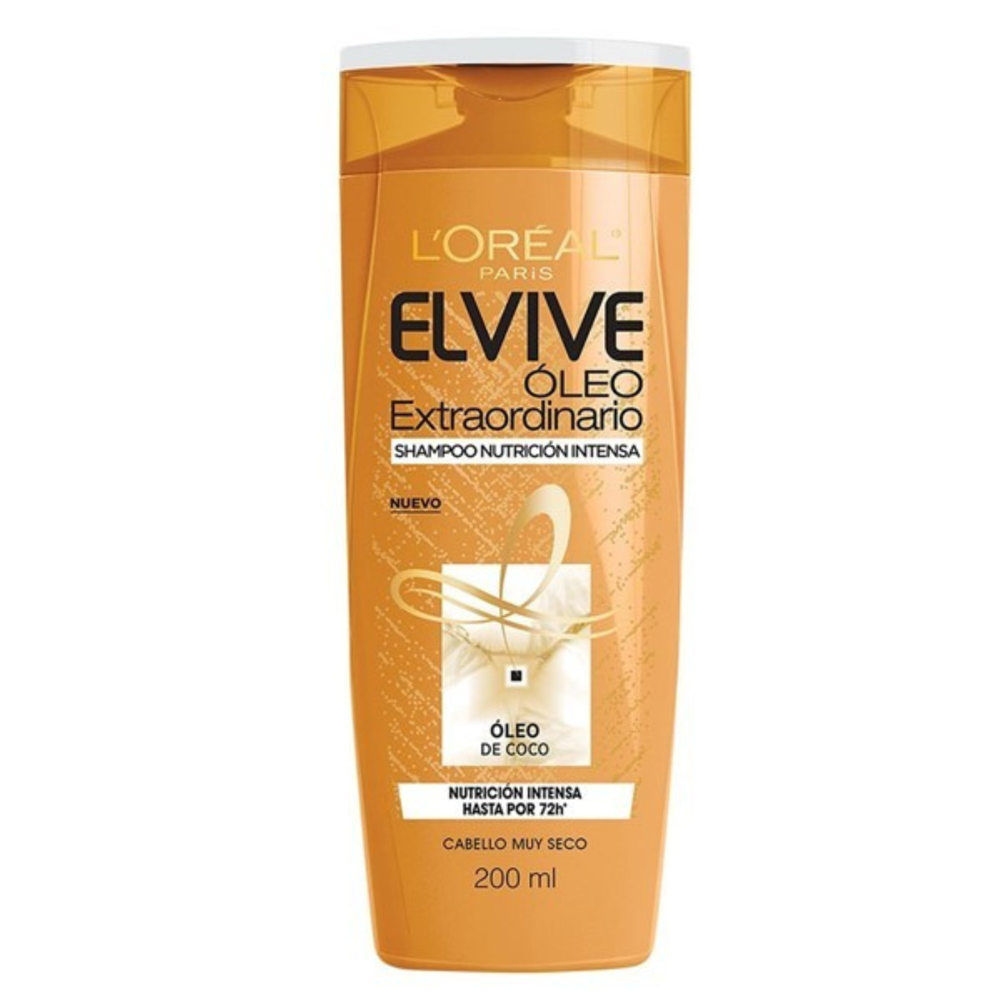 Shampoo Elvive Óleo Extraordinario Nutrición Intensa 200 ml