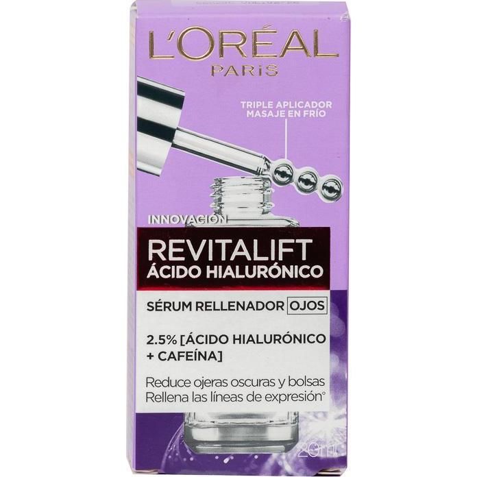 Sérum De Ojos L'Oreal Paris Revitalift Ácido Hialurónico 20 ml