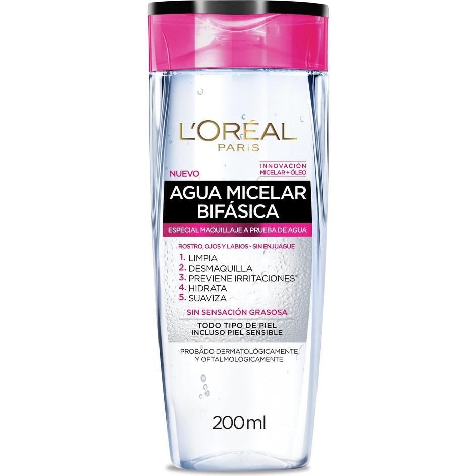 Agua Micelar Bifásica L'Oréal Paris 200 ml