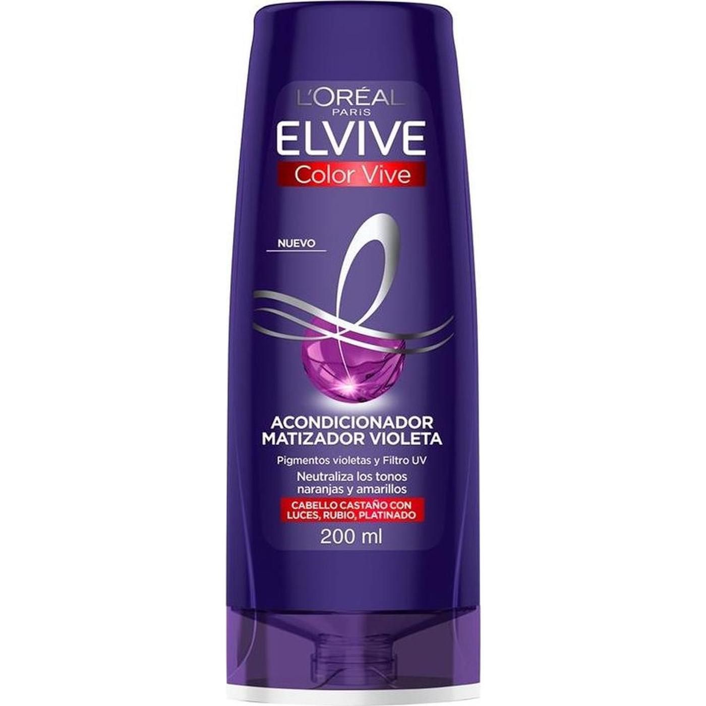 Acondicionador Elvive Color Vive Matizador Violeta 200 ml
