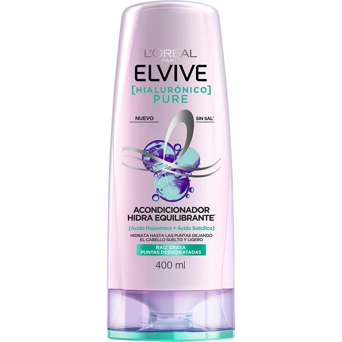 Acondicionador Elvive Hialuronic Pure 400 ml