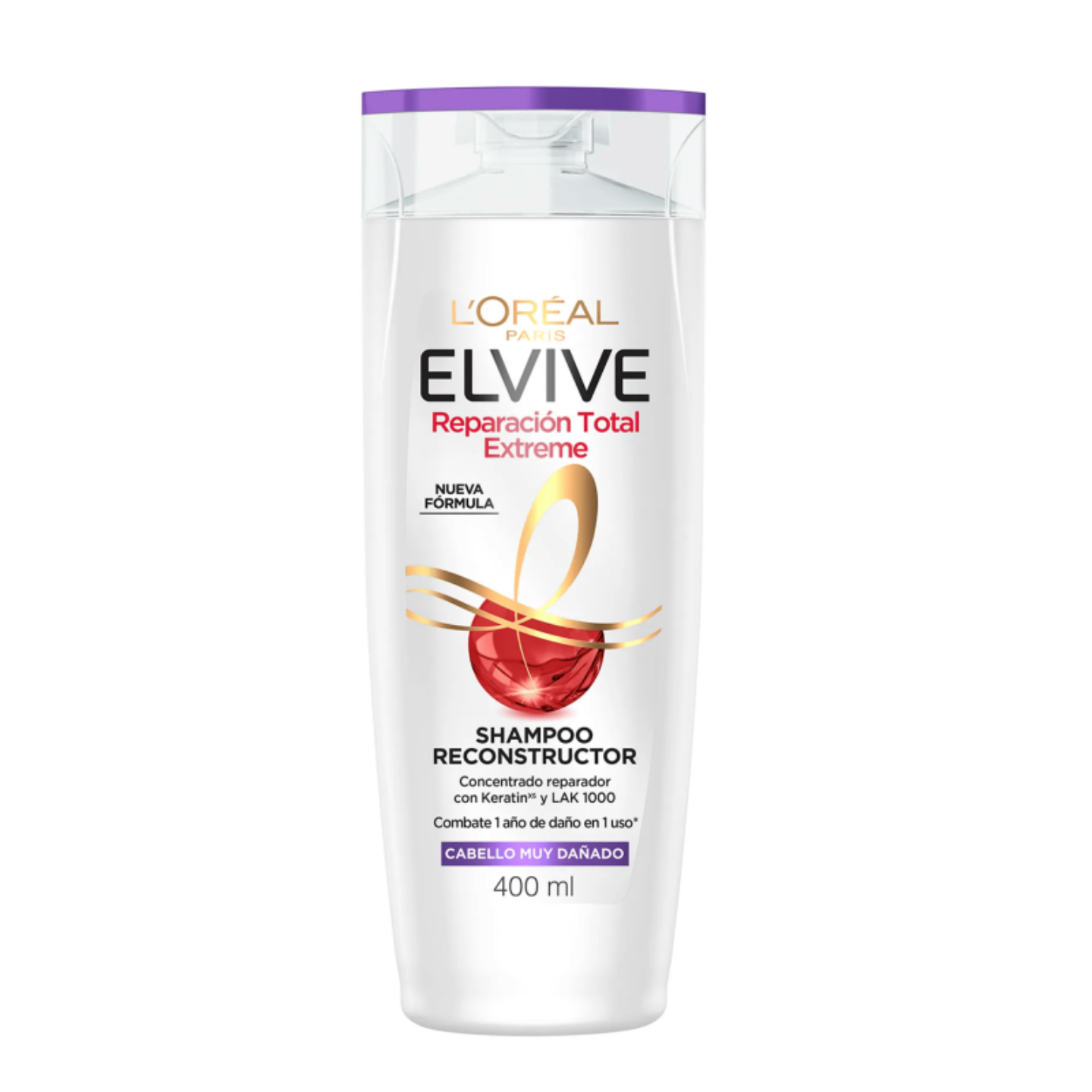 Shampoo Elvive Reparación Total 5 Extreme 400 ml