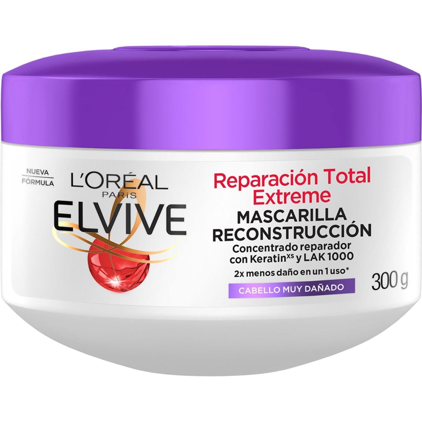 Tratamiento Capilar Elvive Reparación Total Extreme 300 g