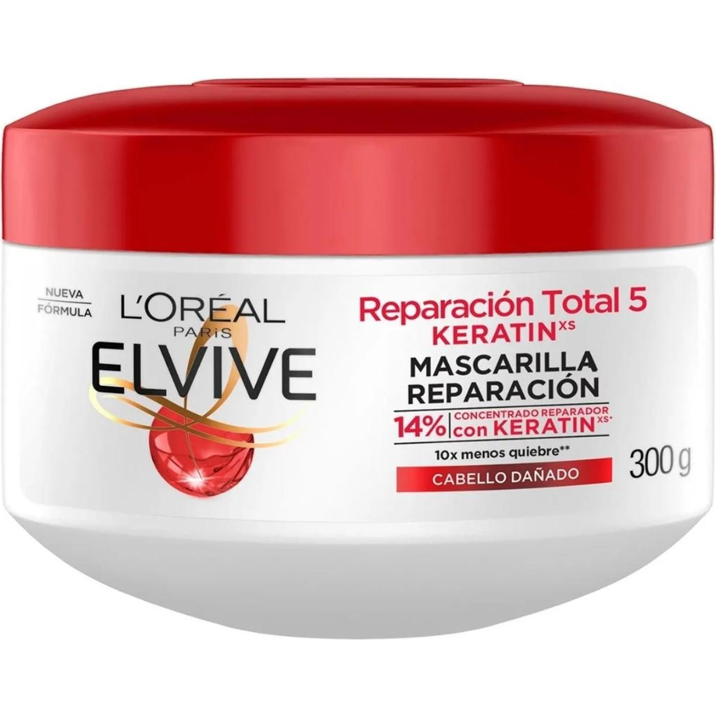 Tratamiento Capilar Elvive Reparación Total 5 300 g
