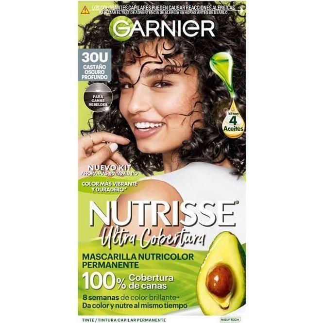 Coloración Nutrisse Castaño Oscuro Profundo T 30U 1 Unidad