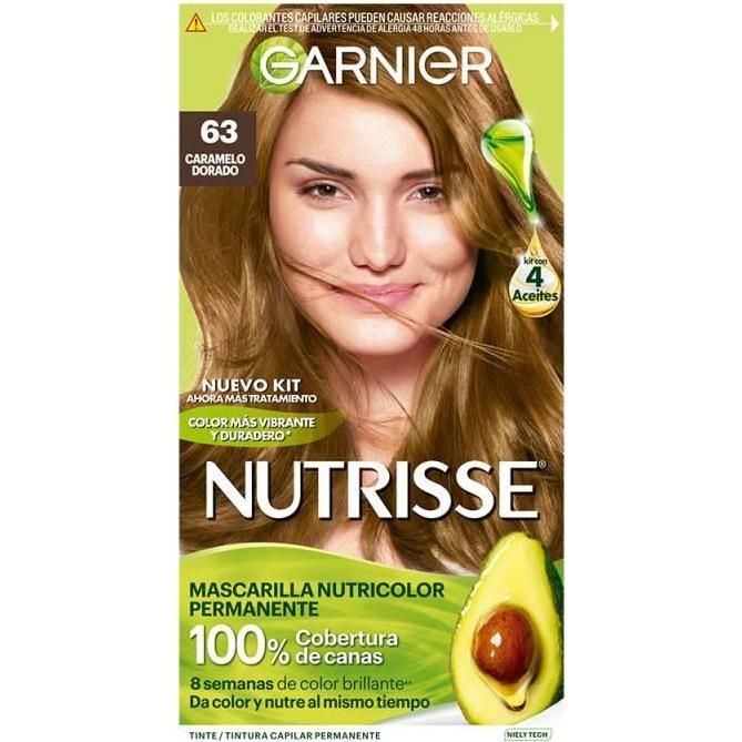 Coloración Nutrisse Caramelo Dorado T 63 1 Unidad