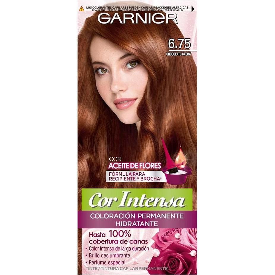 Coloración Garnier Chocolate Caoba Tono 6.75 Cor Intensa 1 Unidad