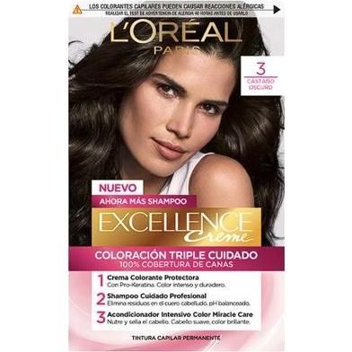 Color Permanente Excellence Castaño Oscuro 1 Unidad