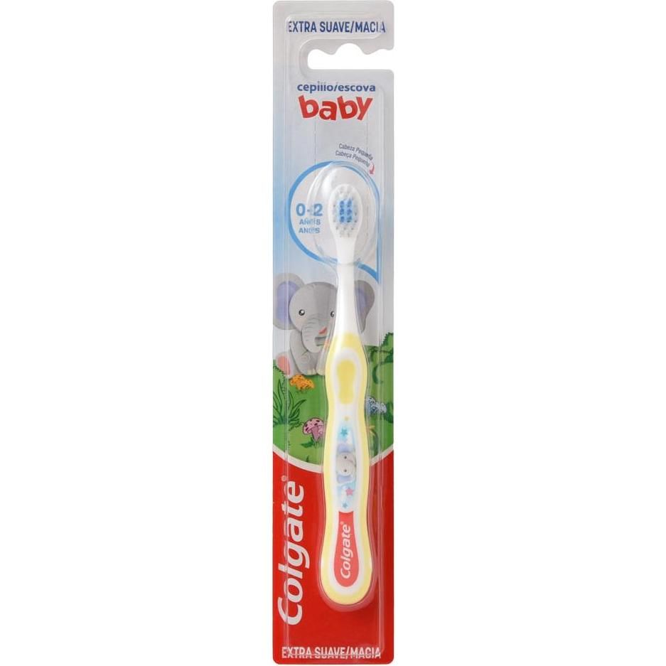 Cepillo Dental Colgate Smiles Rosado O Celeste (0-2 Años) 1 Unidad