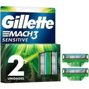 Repuestos Máquina de Afeitar Gillette Mach3 Sensitive 2 Unidades