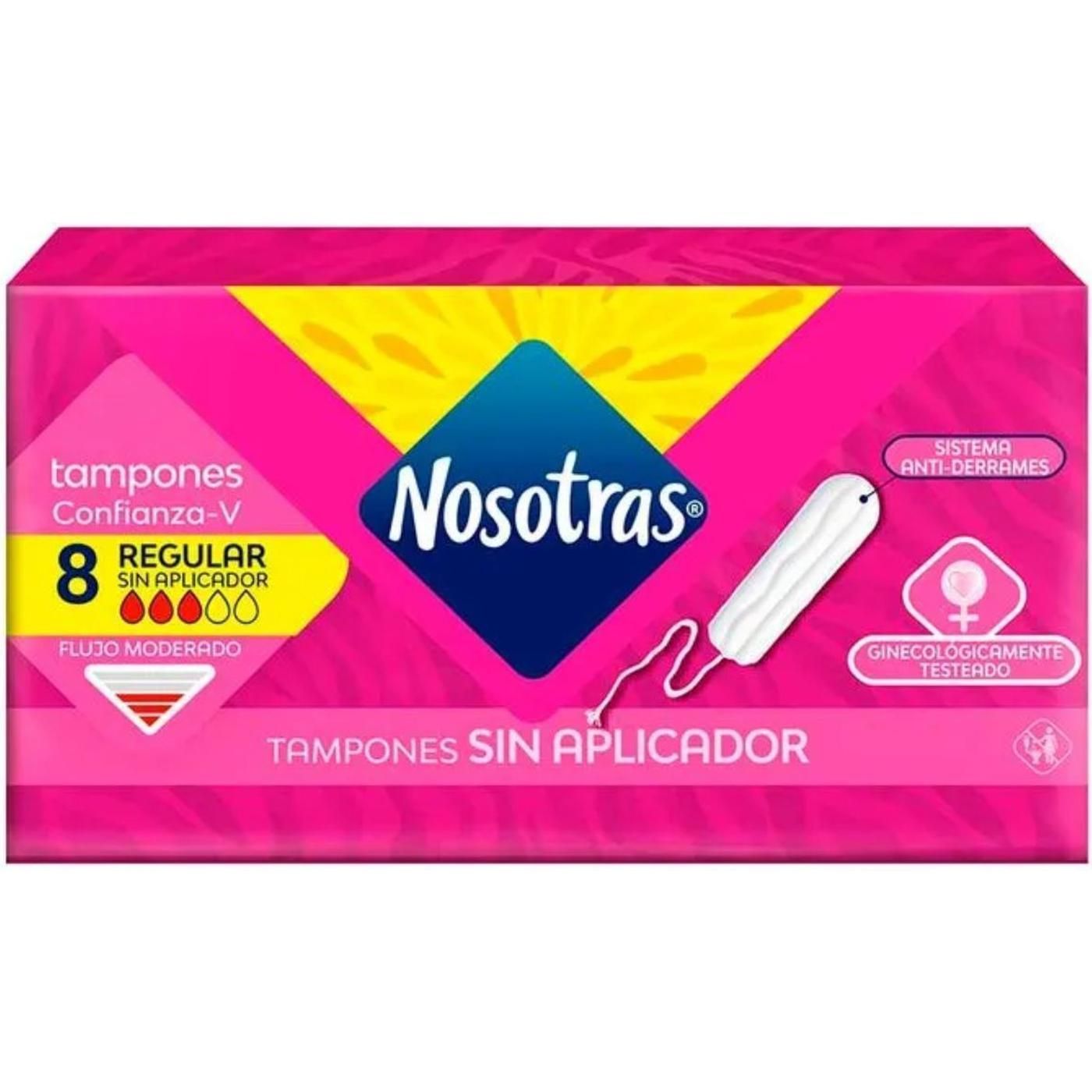 Tampón Nosotras Regular 8 Unidades