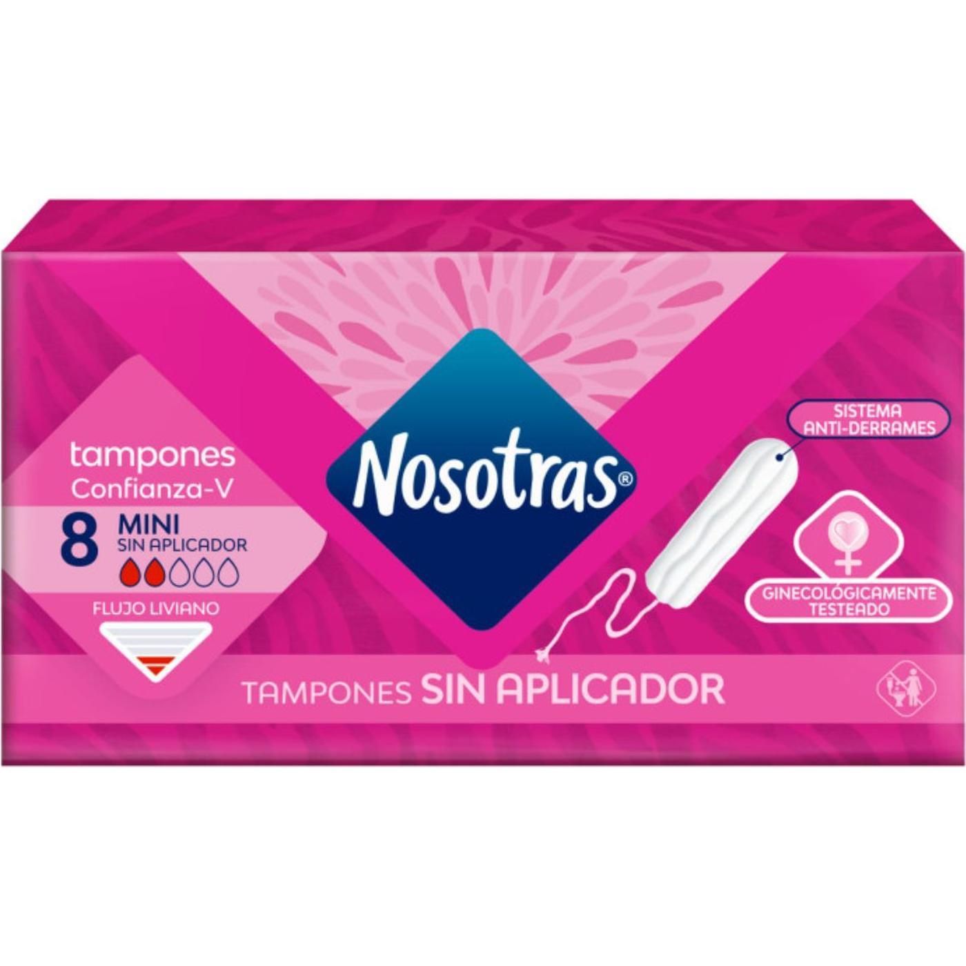 Tampones Nosotras Mini 8 Unidades