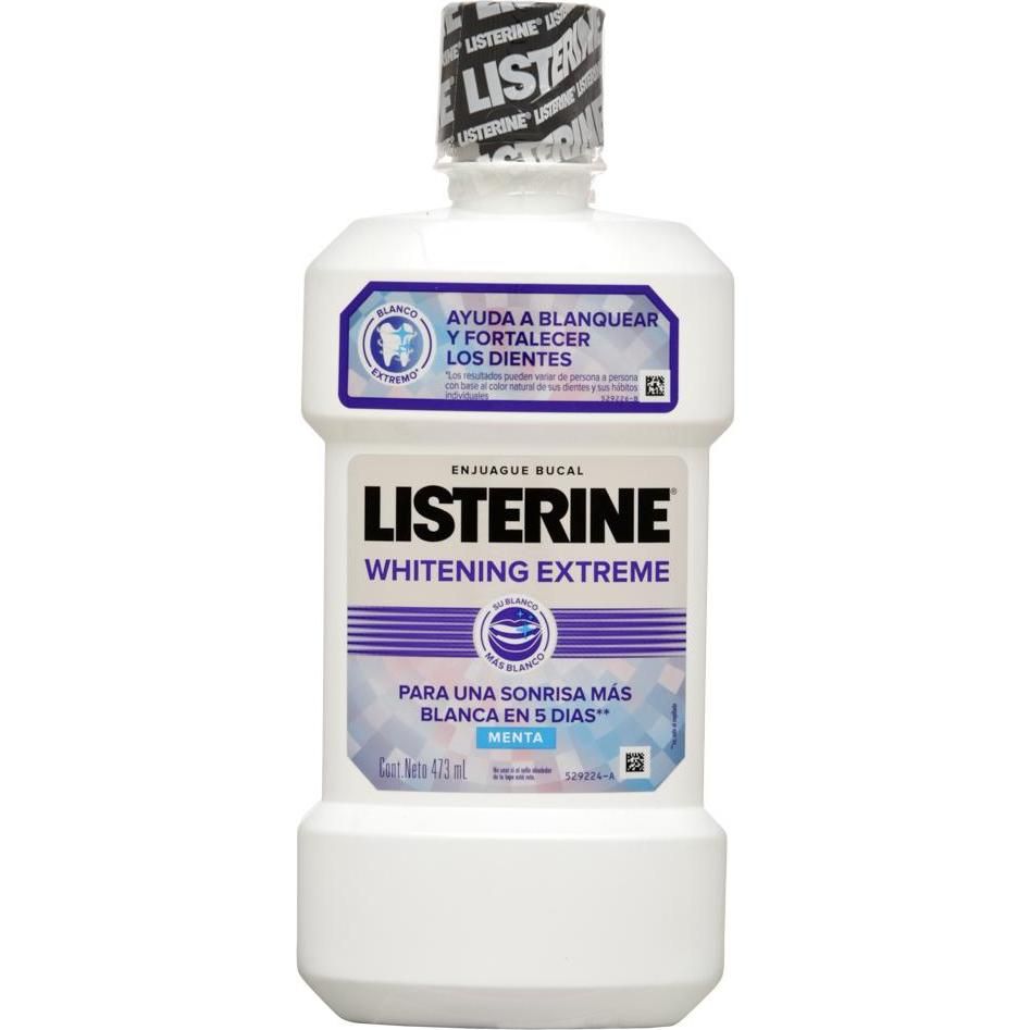 Enjuague Bucal Listerine Whitening Extreme 473 ml
