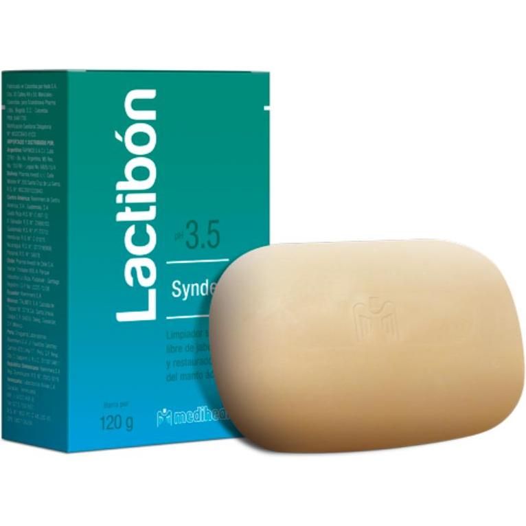 Jabón En Barra Lactibón Ph 3.5 Syndet 120 g
