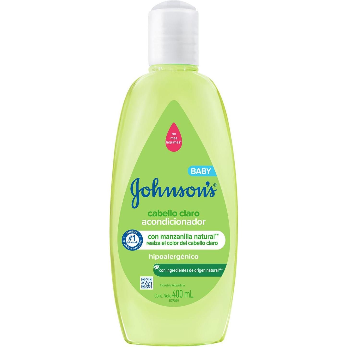 Acondicionador Johnson's Baby Manzanilla 400 ml