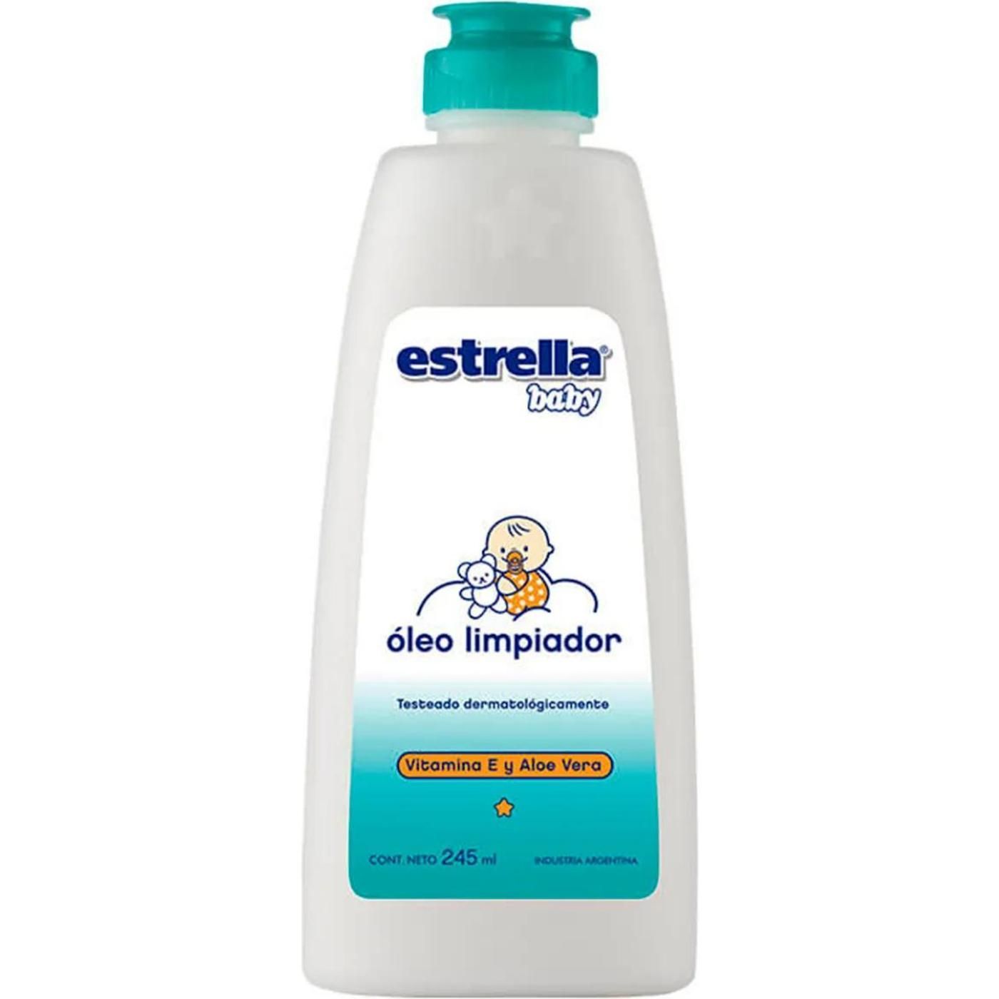 Oleo Limpiador Estrella Baby Extra Vitamina 245 ml